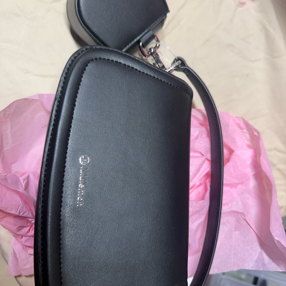 Lululemon Athletica Black Clutch Wristlet